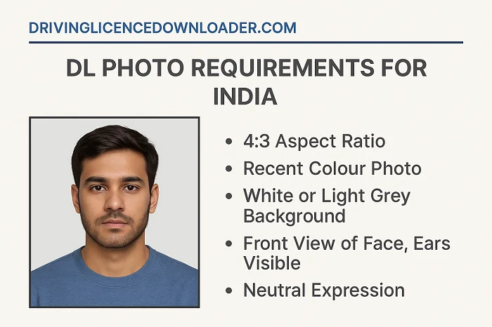 DL Photo Requirements for India
