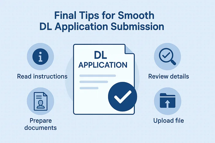 Final Tips for Smooth DL Application Submission