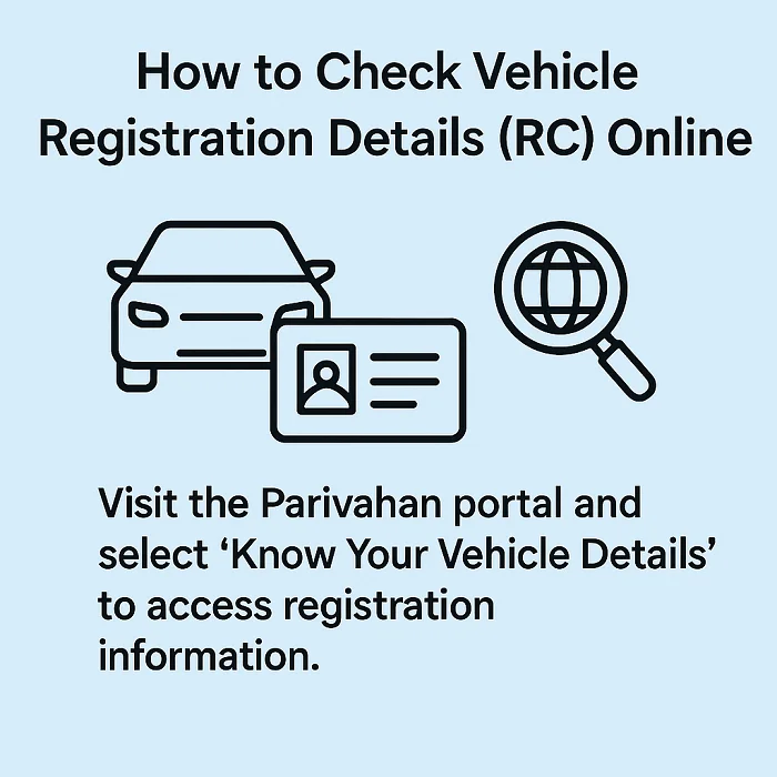 How to Check Vehicle Registration Details (RC) Online