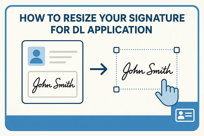 How to Resize Your Signature for DL Application