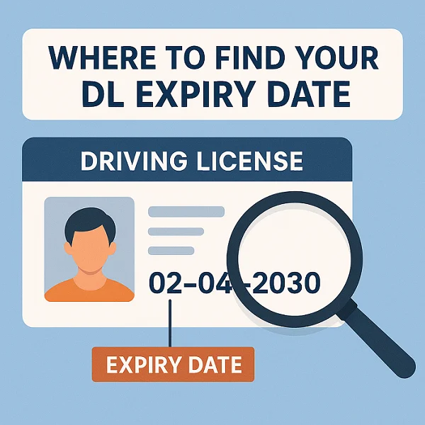 Where to Find Your DL Expiry Date