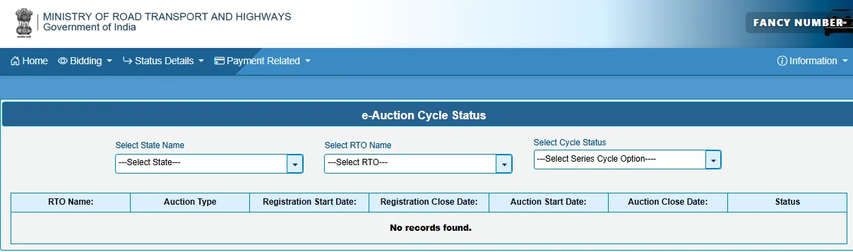 Auction Result