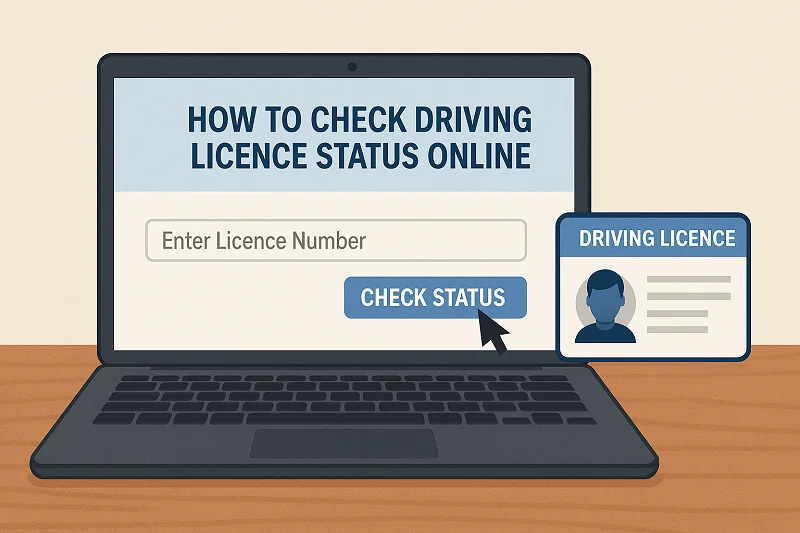 How to Check Driving Licence Status Online